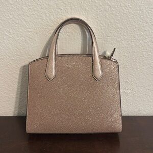 Kate Spade Rose Gold Glitter Small Handbag